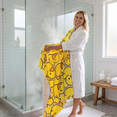 Grande Serviette de bain absorbe efficacement l'humidité