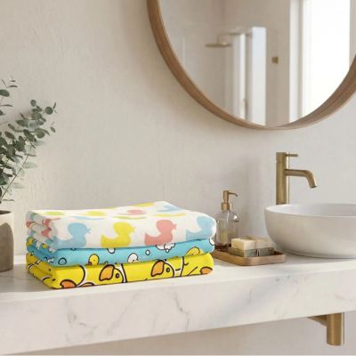 Grande Serviette de bain pouvant servir aussi a la plage