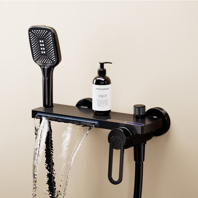 mitigeur baignoire noir chic