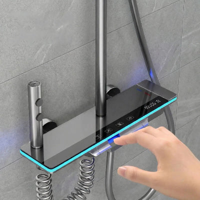 mitigeur douche avec commande a clavier