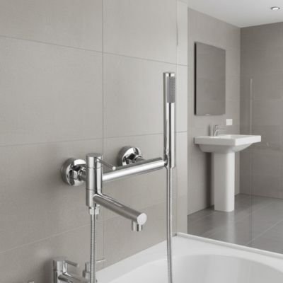 Mitigeur douche avec ligne épuré