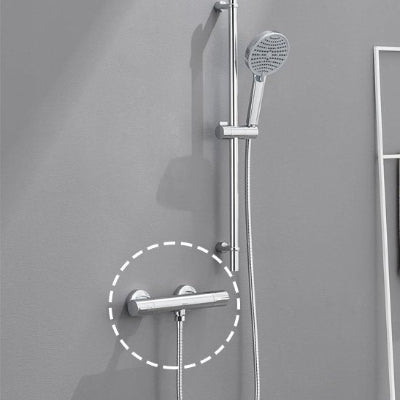 mitigeur douche compatible avec les flexibles de douche standards