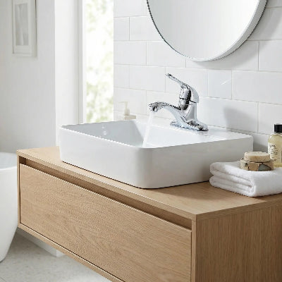 mitigeur-lavabo-argent-chromé