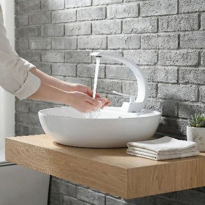 mitigeur-lavabo-blanc-pur