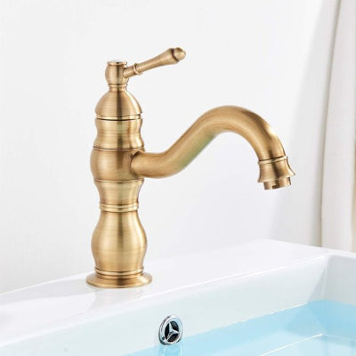 mitigeur lavabo de construction massif