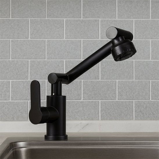 Mitigeur lavabo mobilité complète du bec verseur pour une flexibilité