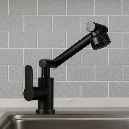 Mitigeur lavabo mobilité complète du bec verseur pour une flexibilité