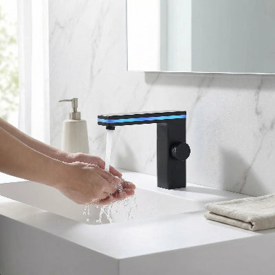 mitigeur-lavabo-moderne-avec-lumiere-bleu