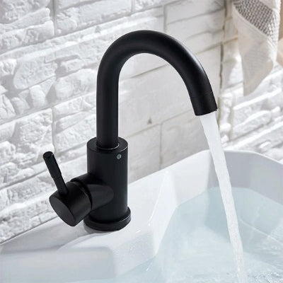  Mitigeur lavabo pour salle de bain moderne avec bec haut