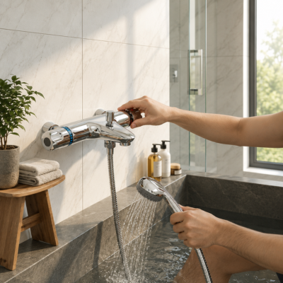 mitigeur-thermostatique-baignoire-pour-une-température-confortable