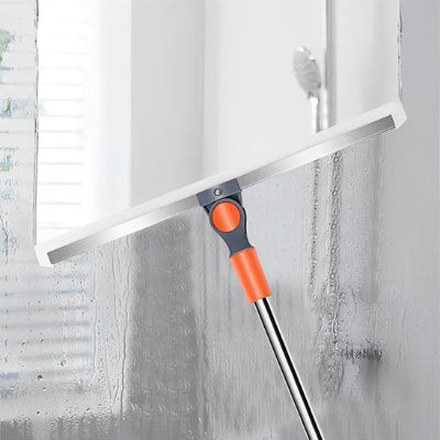 Nettoyeur de vitres multifonction , lame en silicone et manche télescopique