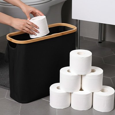 Panier de rangement permettant un accès rapide d'une seule main 