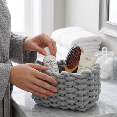 Panier de rangement salle de bain acces direct et rapide