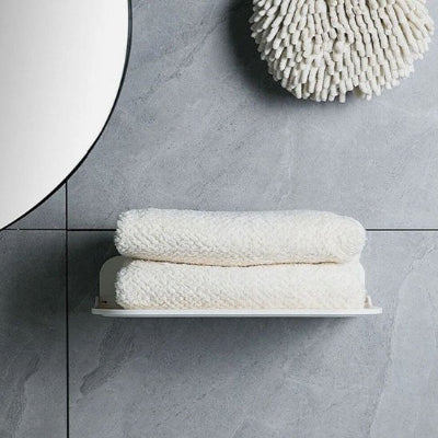 Petite etagere mural a fixation adhésive qui préserve vos murs