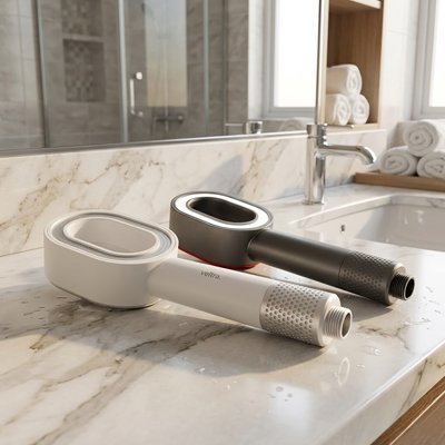 Pommeau de douche de qualité résistants au calcaire et corrosion