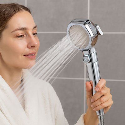 Pommeau de douche filtrant offrant un confort relaxant
