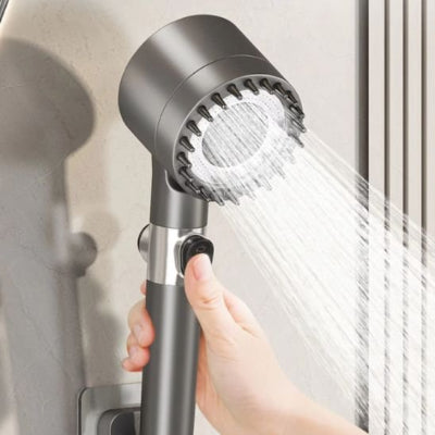 Pommeau douche avec picots anti-calcaire en silicone