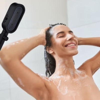 Pommeau douche ergonomique