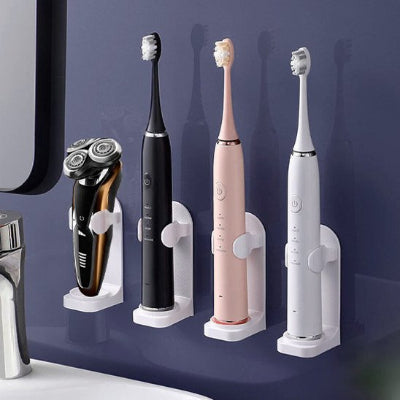 Porte brosse à dent électrique  pouvant  accueille aussi les rasoirs