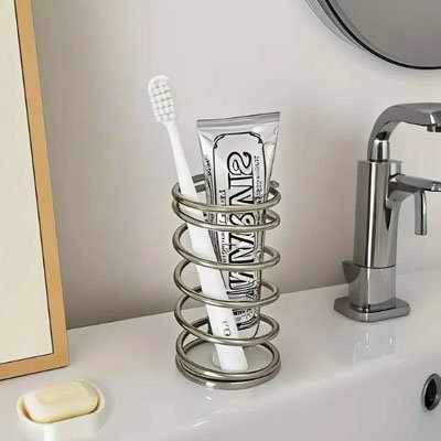 Porte brosse a dent​ esthétique moderne et style épuré