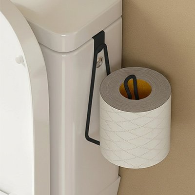 Porte papier toilette  à portée de 