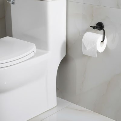 Porte papier toilette accueille tous les formats standards de rouleaux 