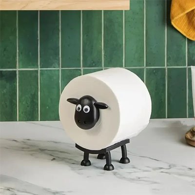Porte papier toilette avec son caractère unique et humoristique