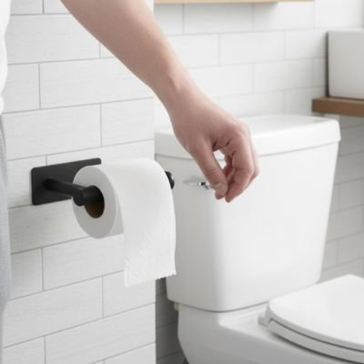Porte papier toilette fabriquer en métal résistant à l'humidité 