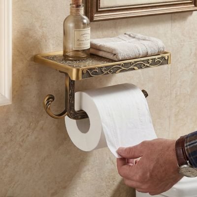 Porte papier toilette format optimisées pour s'adapter aux espaces restreints