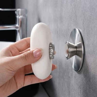 Porte-savon aimanté adaptable dans douche baignoire ou du lavabo