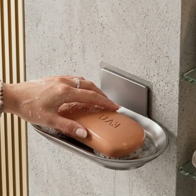 Porte-savon mural  finition résistante à l'humidité 