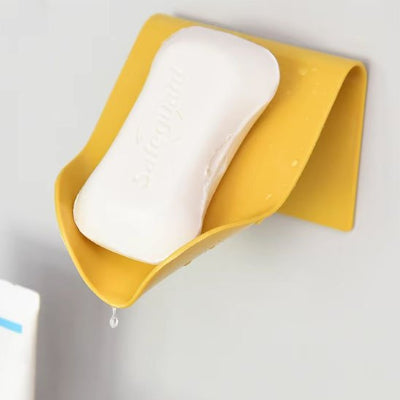 Porte savon mural  pour un maintien optimal et drainage efficace