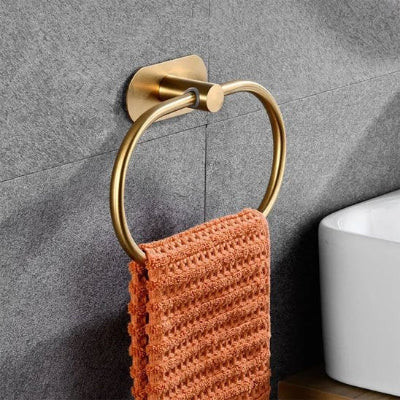 Porte serviette avec système d'attache robuste et discret
