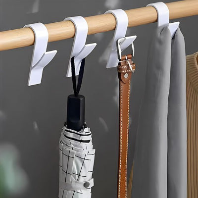 porte serviette  de conception en plastique blanc solide 