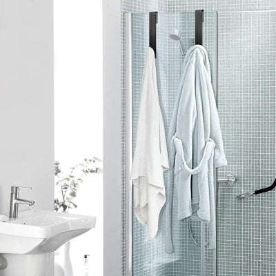 porte serviette fixer sur la paroi de douche