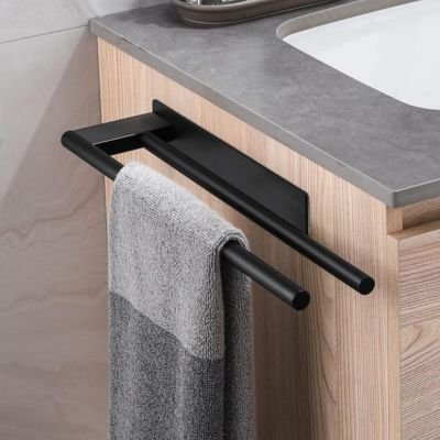 Porte serviette salle de bain en métal de qualité 