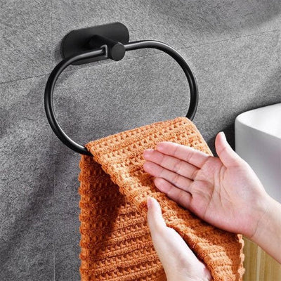 Porte serviette supportant serviettes tissus divers et accessoires légers