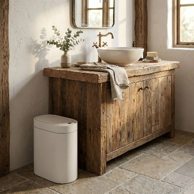 poubelle-automatique-dans-un-beau-decor-rustique