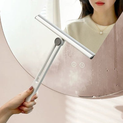 Raclette pour douche tête pivotante permettant d'ajuster l'angle de travail 