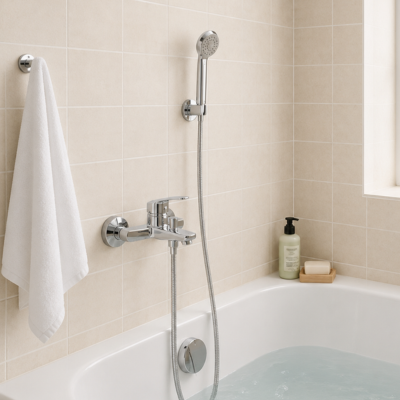 régler la bonne température de l'eau avec son mitigeur baignoire