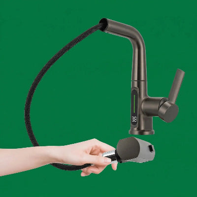 robinet pour lavabo avec bras extensible