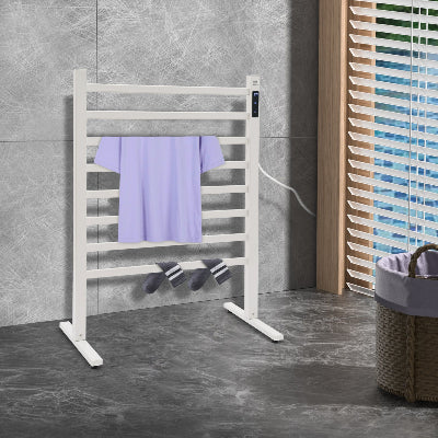 sèche serviette réchauffant aussi les vêtements