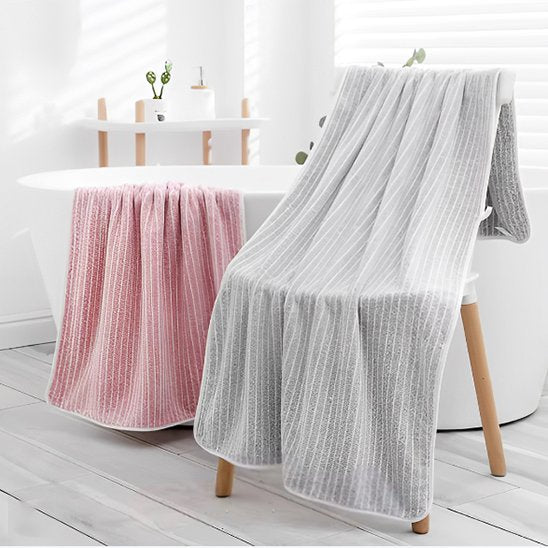 serviette de bain lavable en machine conservant sa qualite