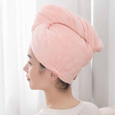Serviette microfibre cheveux haute performance qui absorbe l'eau rapidement