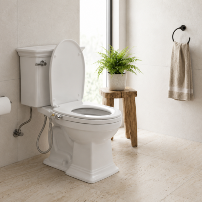 siège de toilette silencieux avec bidet qui transforme votre routine