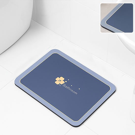 Tapis de bain antidérapant élégant et sécuritaire