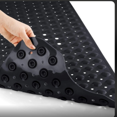 tapis-de-bain-antidérapant-noir-avec-ventouse