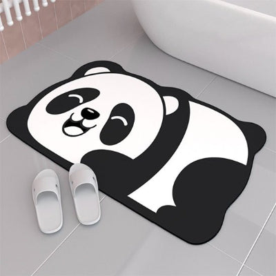 Tapis de bain de penda tout mignon