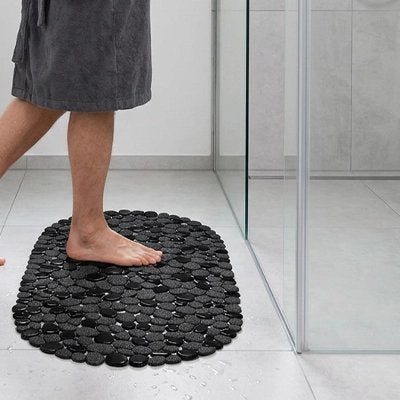 Tapis de douche antidérapant en PVC souple confortable et résistant