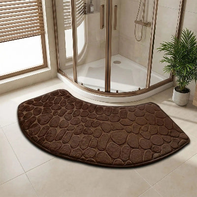 tapis-de-douche-brun-en-relief-motif-de-galets
